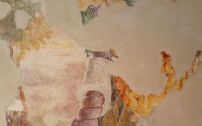 Sala dei Trionfi Superiore - Decorazioni ad affresco, particolare